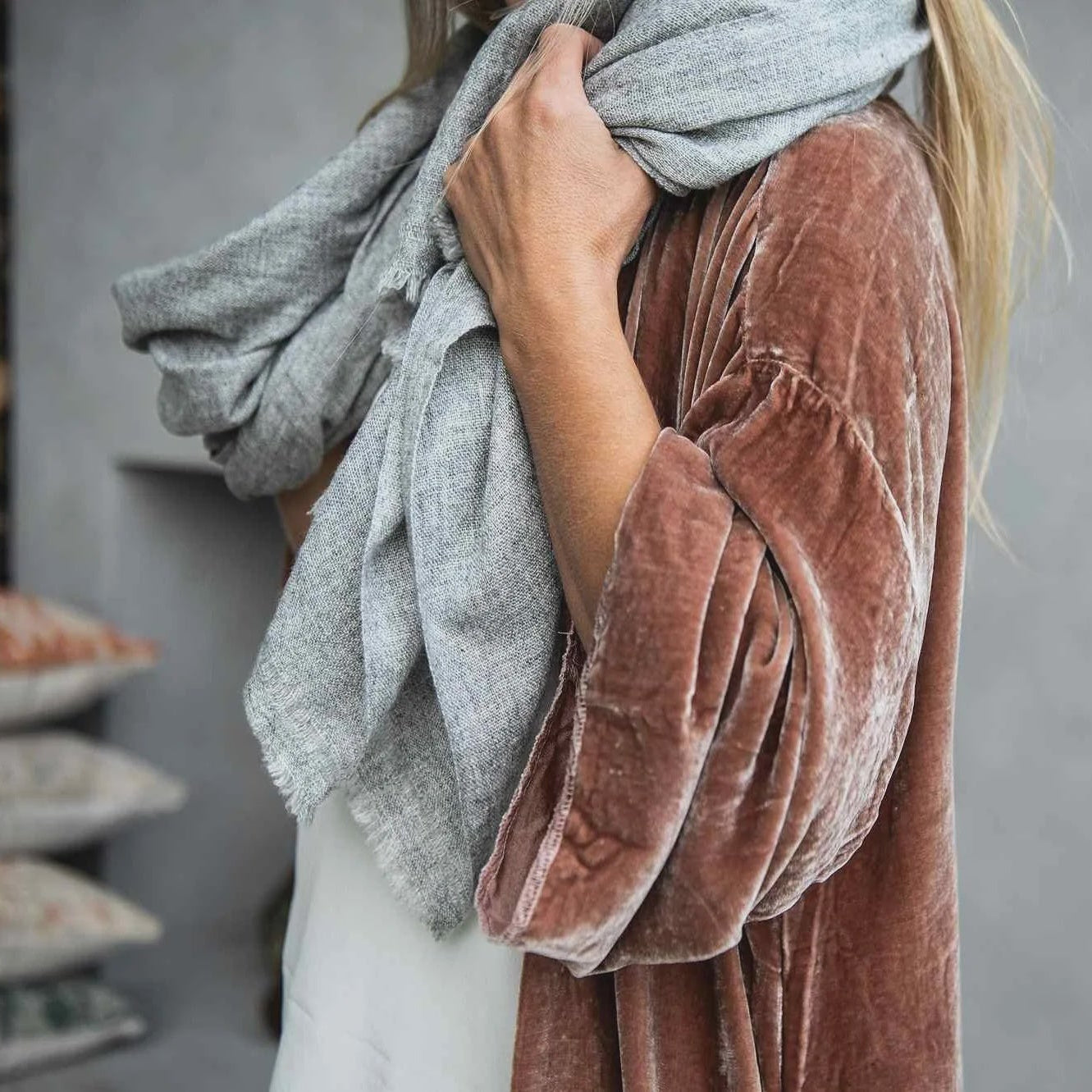 Handloom Cashmere Wrap