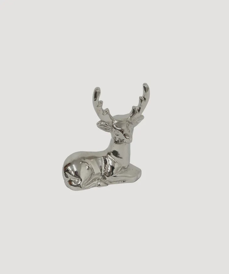 Reindeer Cardholder Silver Set