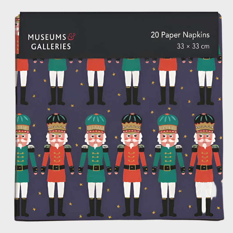 Nutcracker Christmas Paper Napkins