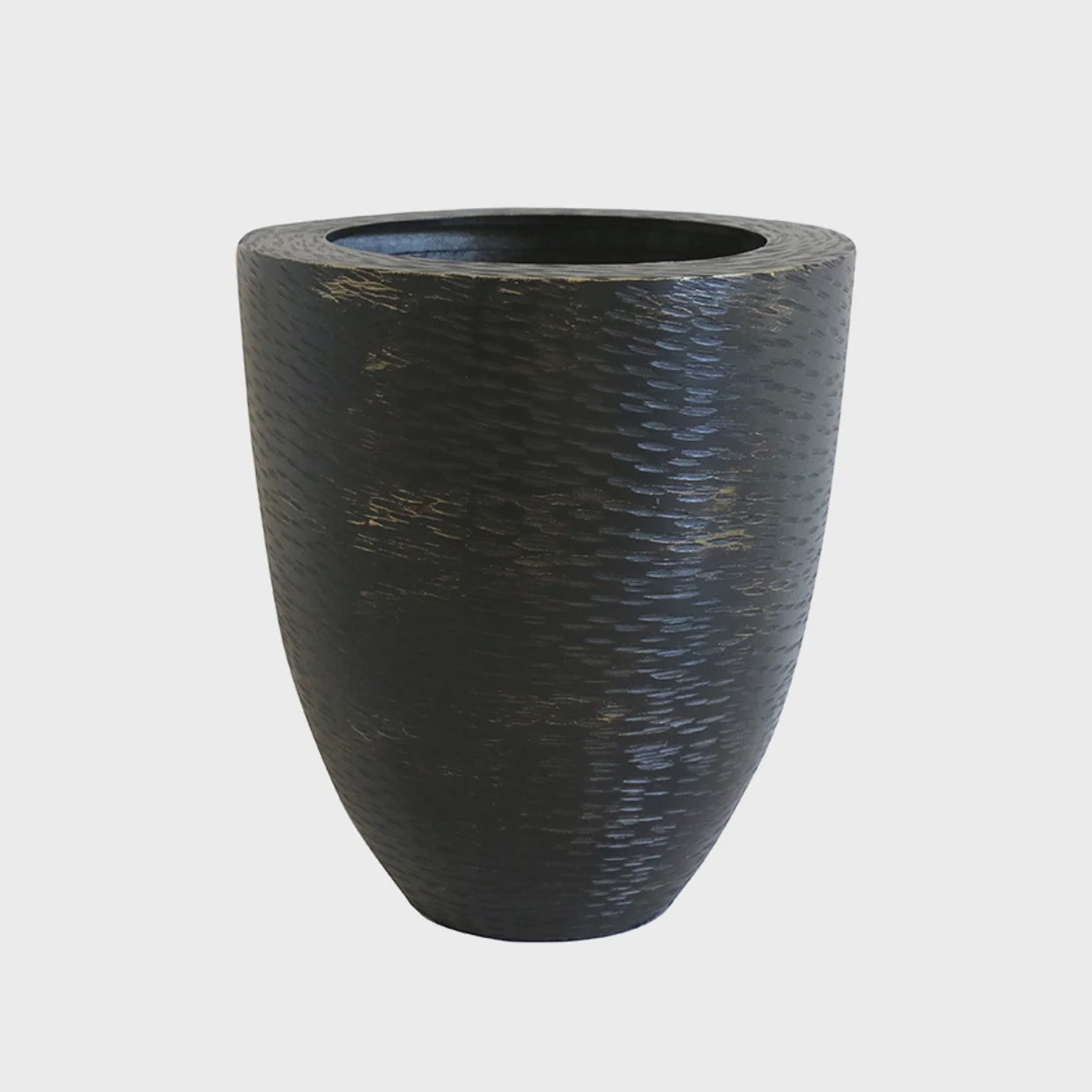 Planter Medium Blackish Bronze Finish