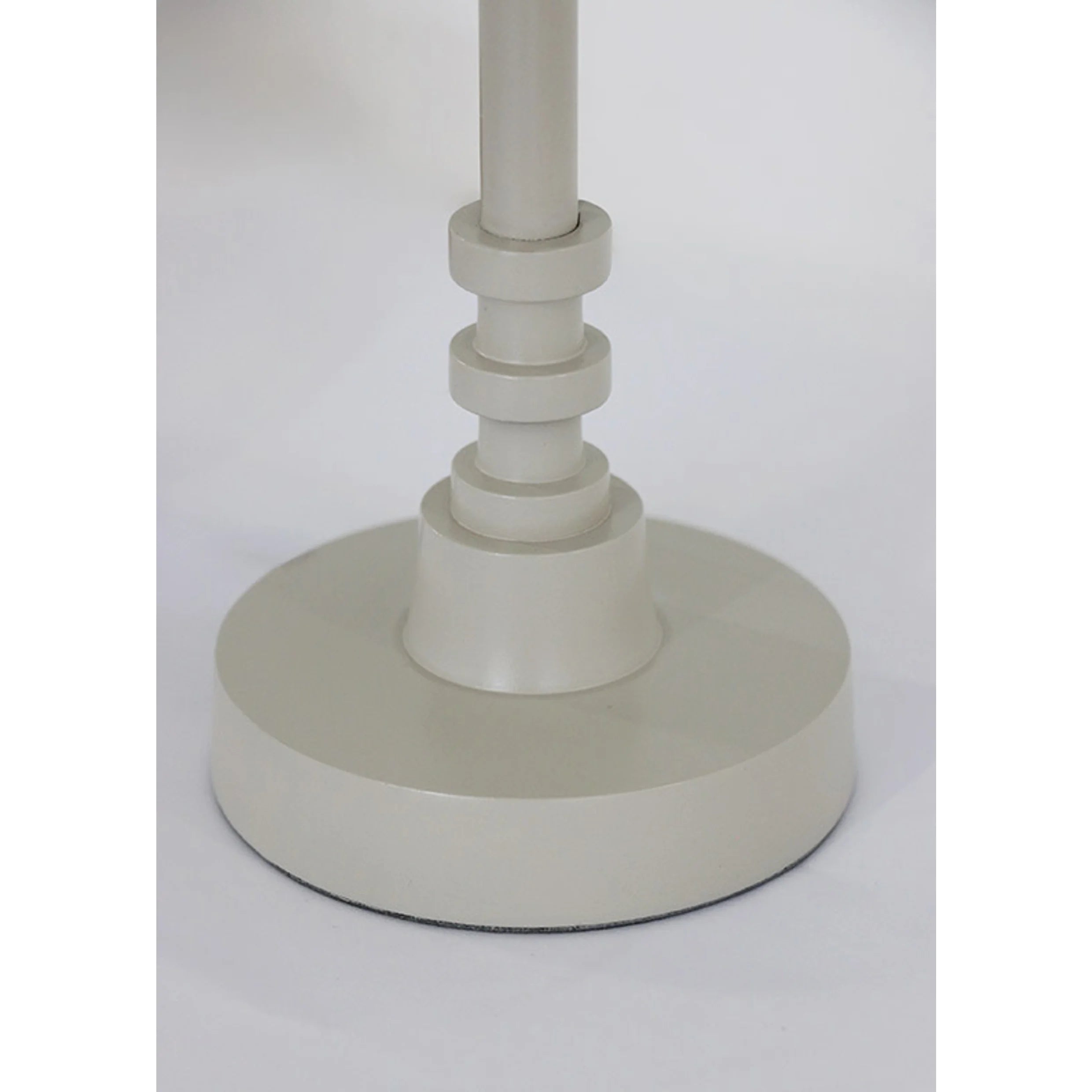 Pipette Lamp Base in Matt Grey Finish