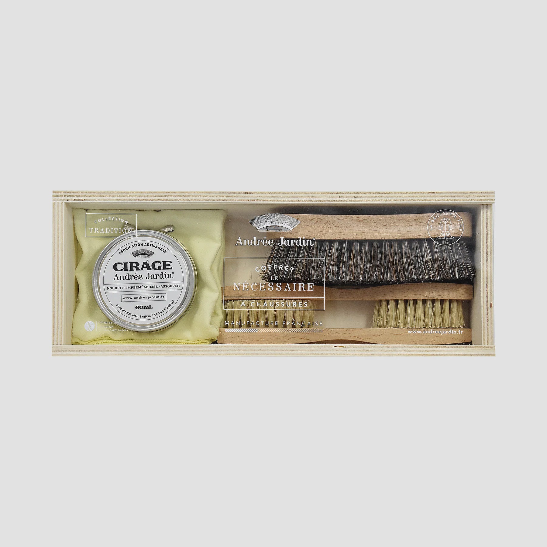 Andree Jardin Shoe-care kit