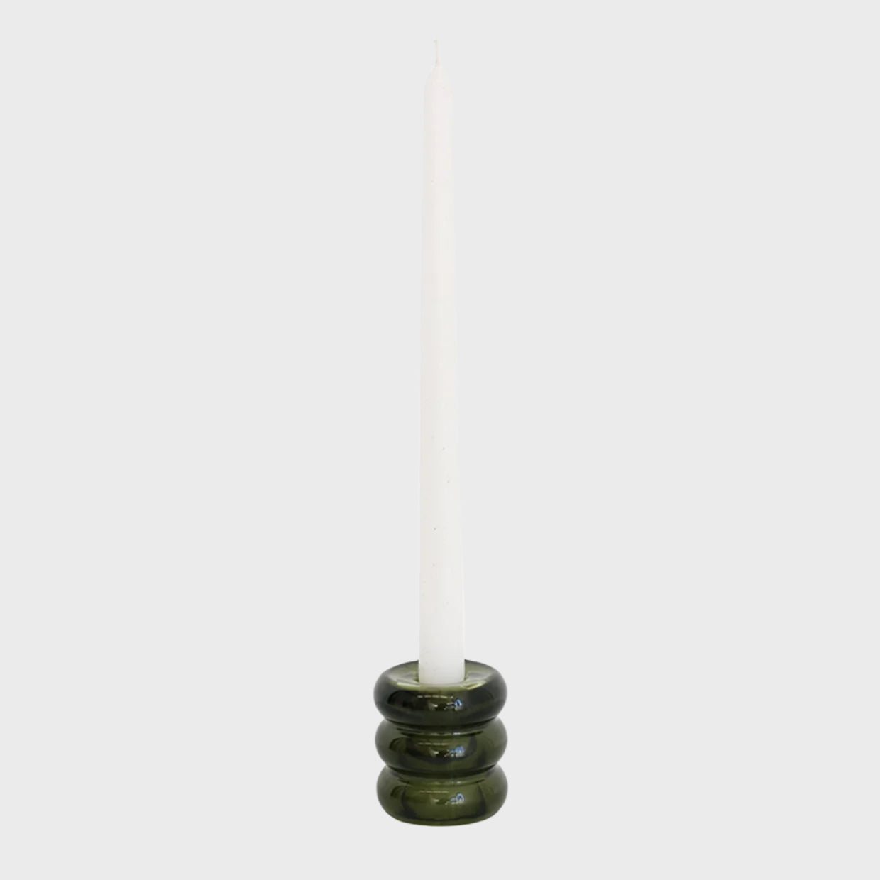 Verde Glass Candle Holder