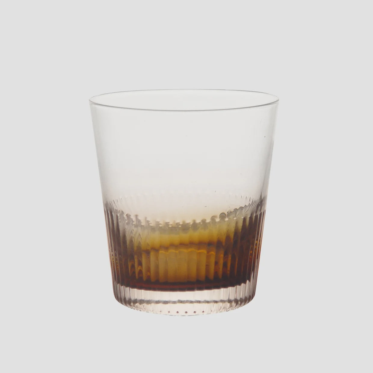Ambretta Ridged Whiskey Glass Set 4