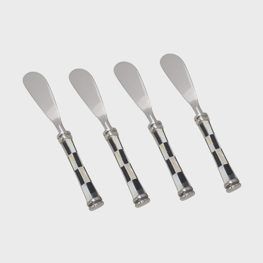 Checker Stainless Steel & Bone Spreaders