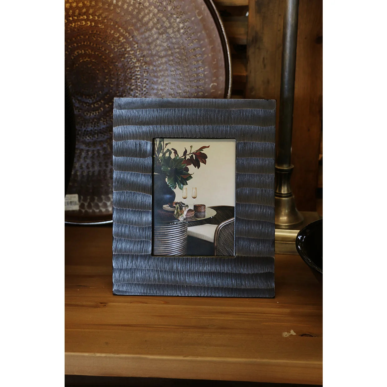 Zurich Photo Frame in Bronze Finish