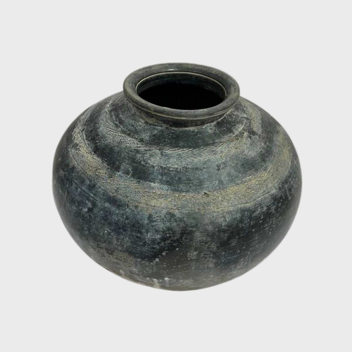 Original Clay Pot on Stand