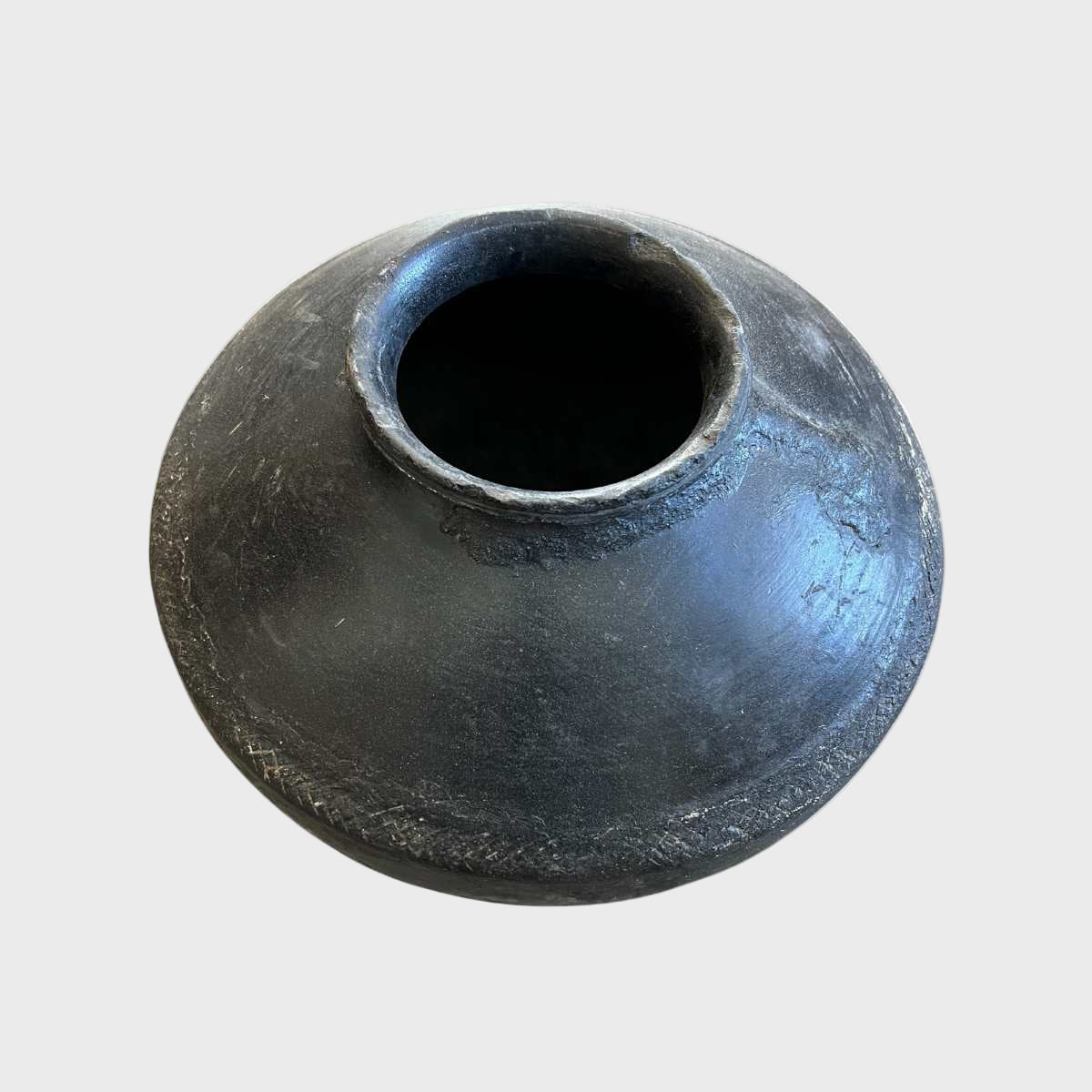 Original Clay Pot on Stand