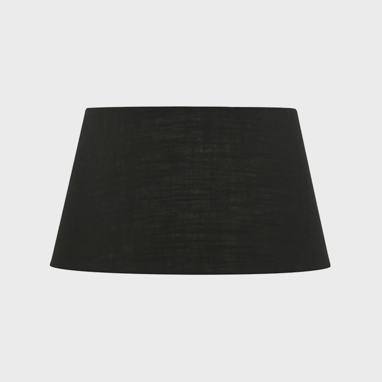 Black 41cm Tapered Drum Lampshade