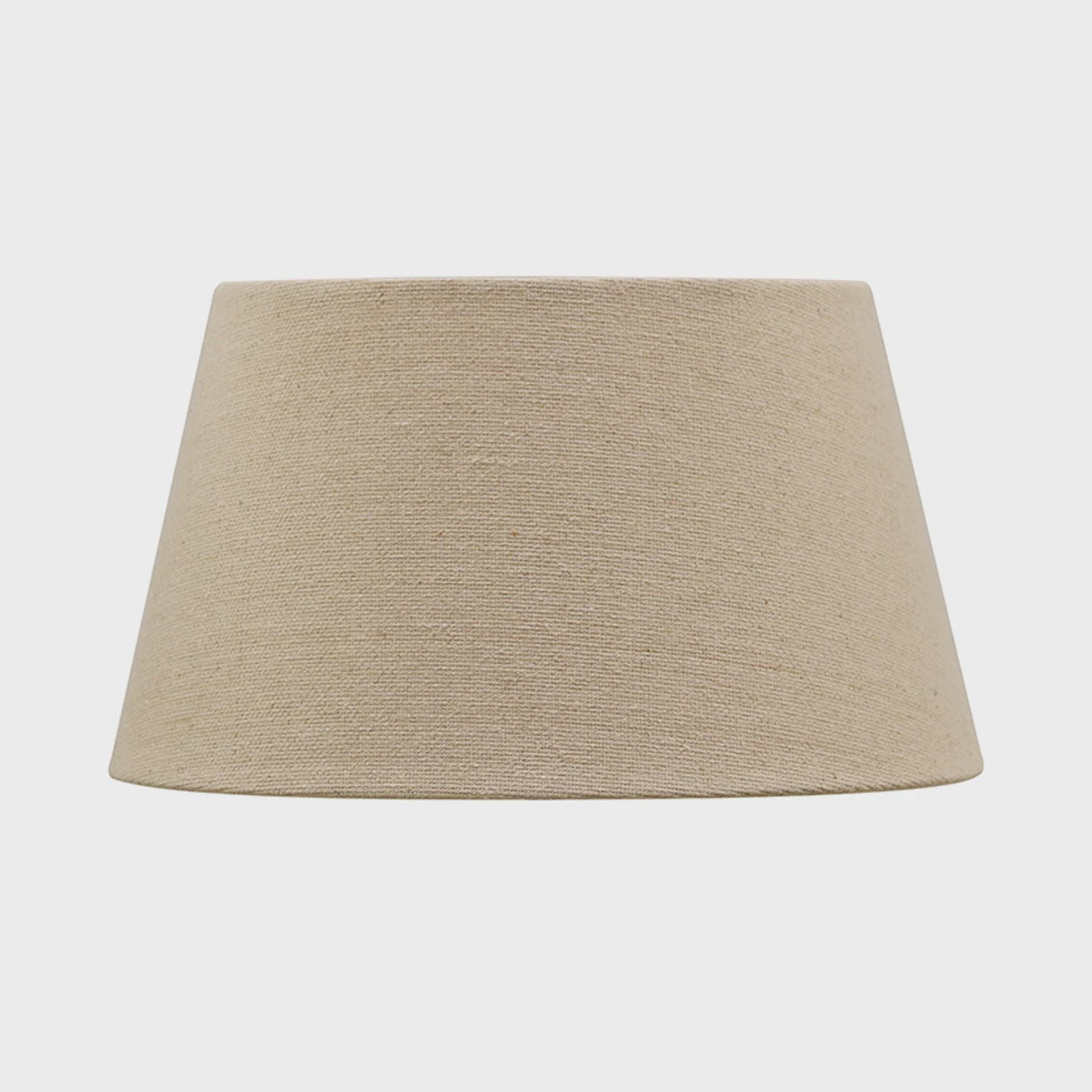 Flax Basket Weave 41cm Tapered Drum Lampshade