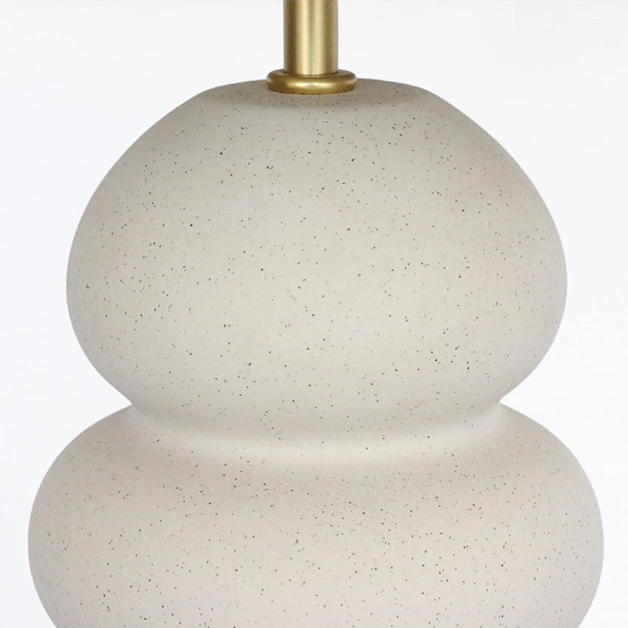 Salted Riverstone Lamp Base