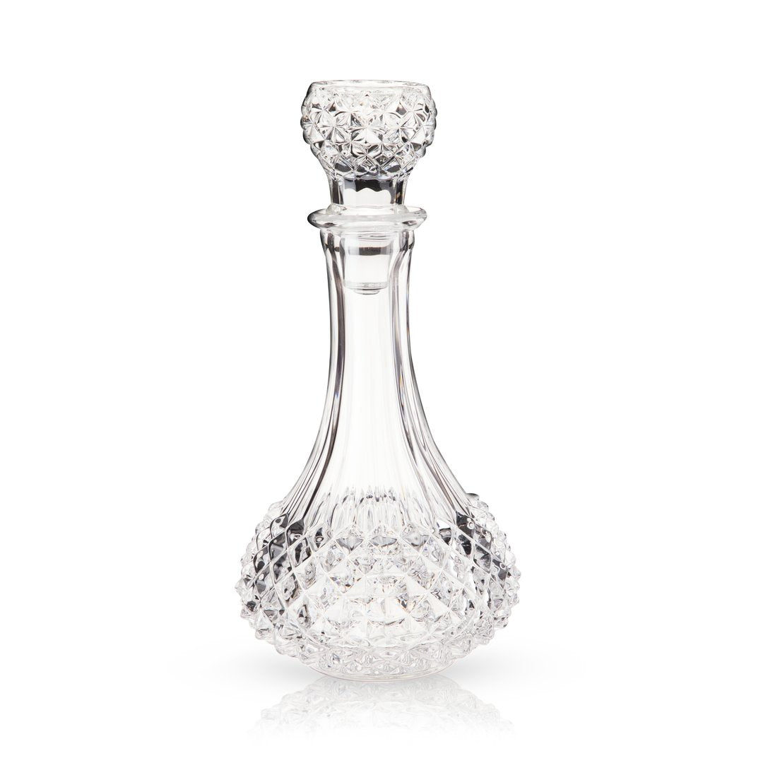 Studded Glass Decanter