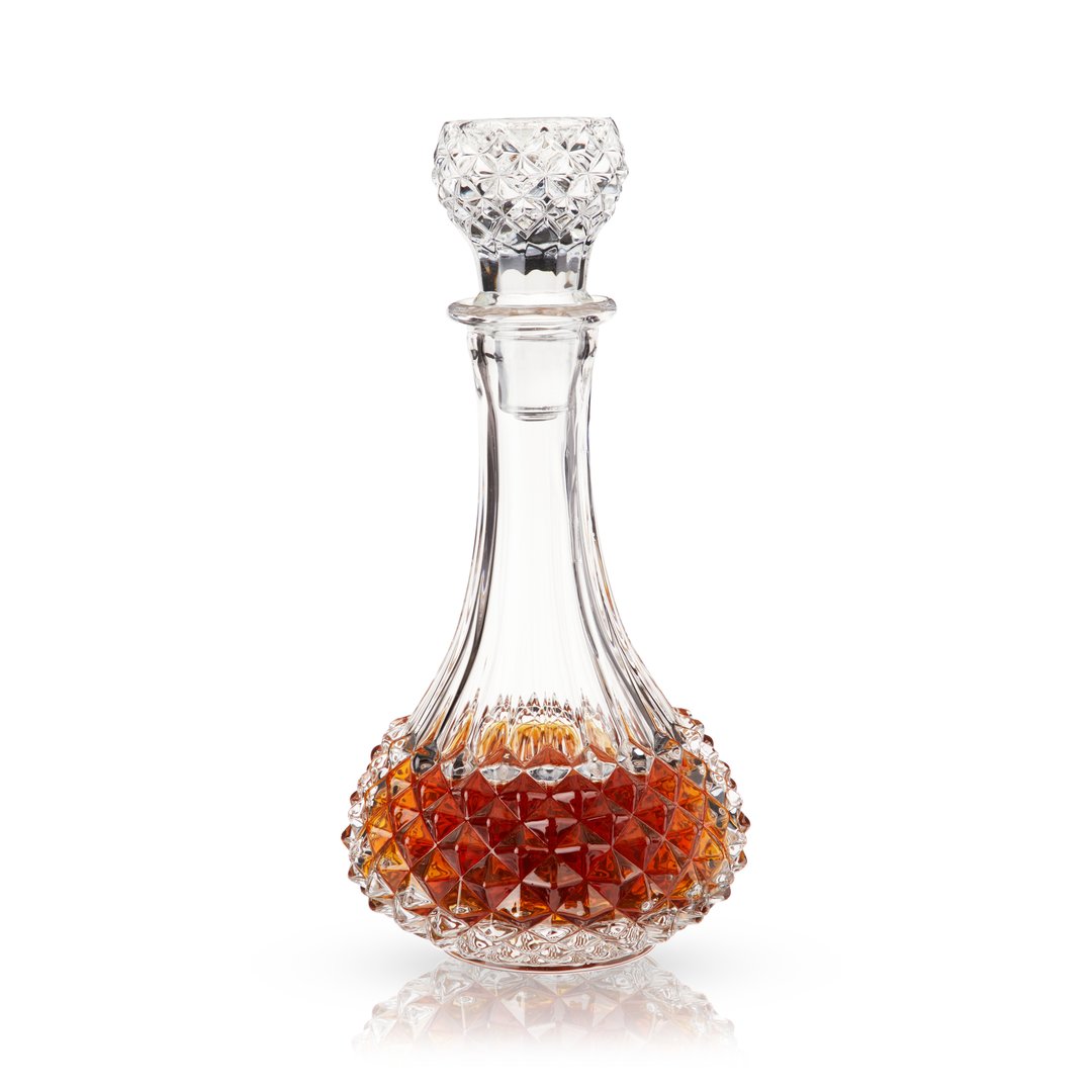 Studded Glass Decanter